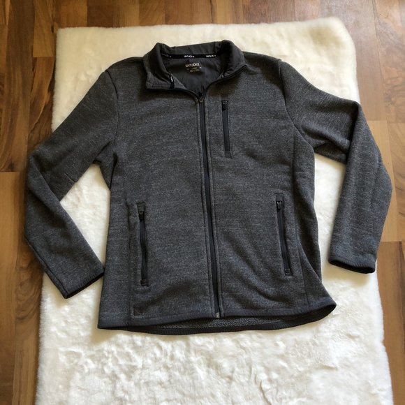 Untuckit kezoh fleece line full zip jacket size L - Picture 2 of 9